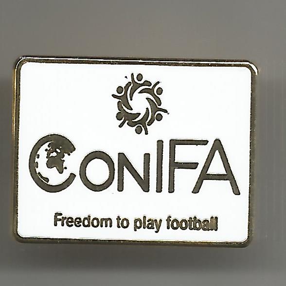 Badge CONIFA (Confederation Independent Football Associations) w